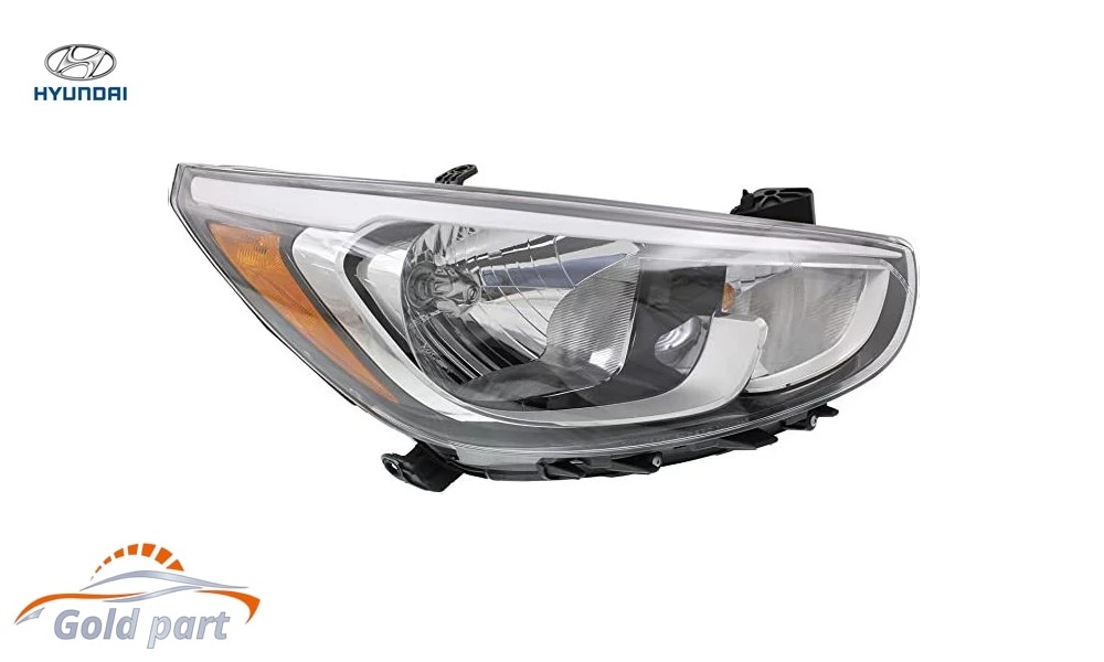 چراغ جلو راست هیوندای اکسنت
