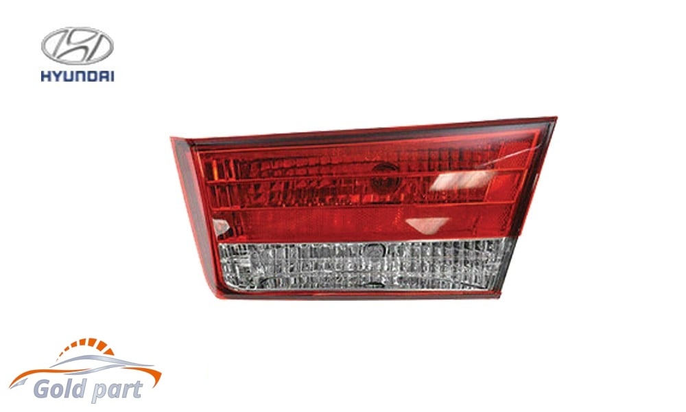 چراغ خطر روی صندوق راست هیوندای سوناتا