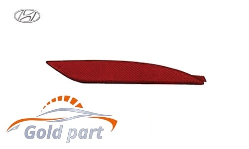 شبرنگ سپر عقب راست هیوندای سوناتا YF