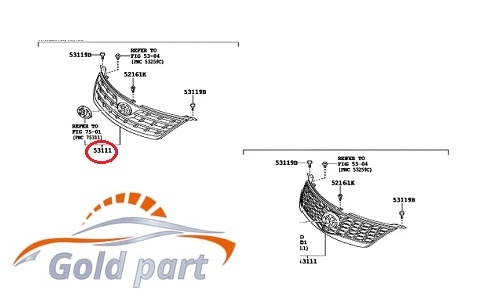 جلو پنجره تویوتا اریون