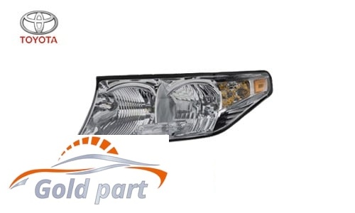 چراغ جلو چپ تویوتا لندکروز