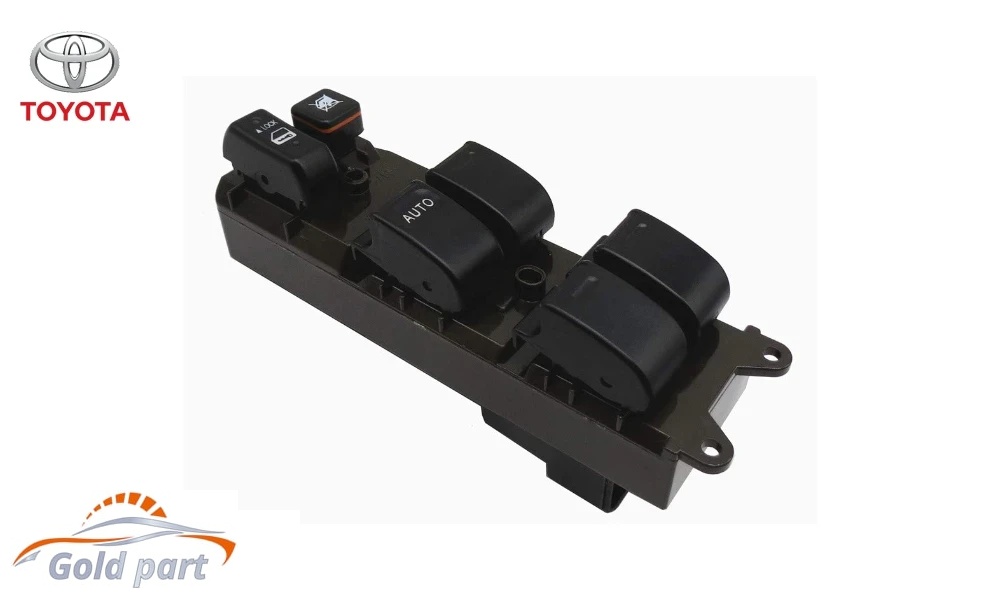 کلید شیشه بالابر جلو چپ تویوتا هایلوکس