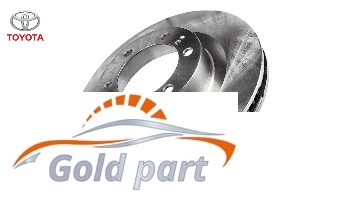 دیسک چرخ جلو تویوتا پرادو