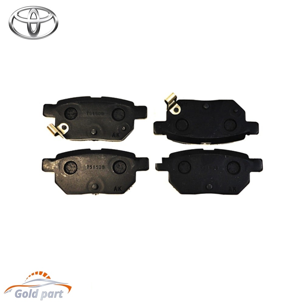 لنت ترمز عقب تویوتا کرولا 2009-AKEBONO