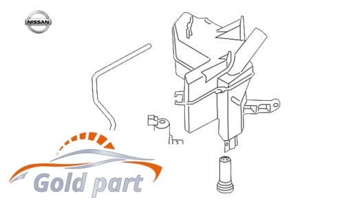 منبع شیشه شوی نیسان مورانو