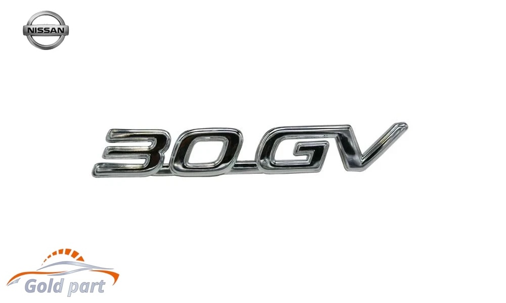 آرم 30GV روی صندوق نیسان ماکسیما