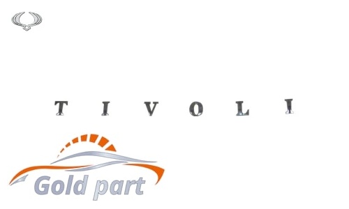 آرم نوشته درب صندوق سانگ یانگ تیوولی