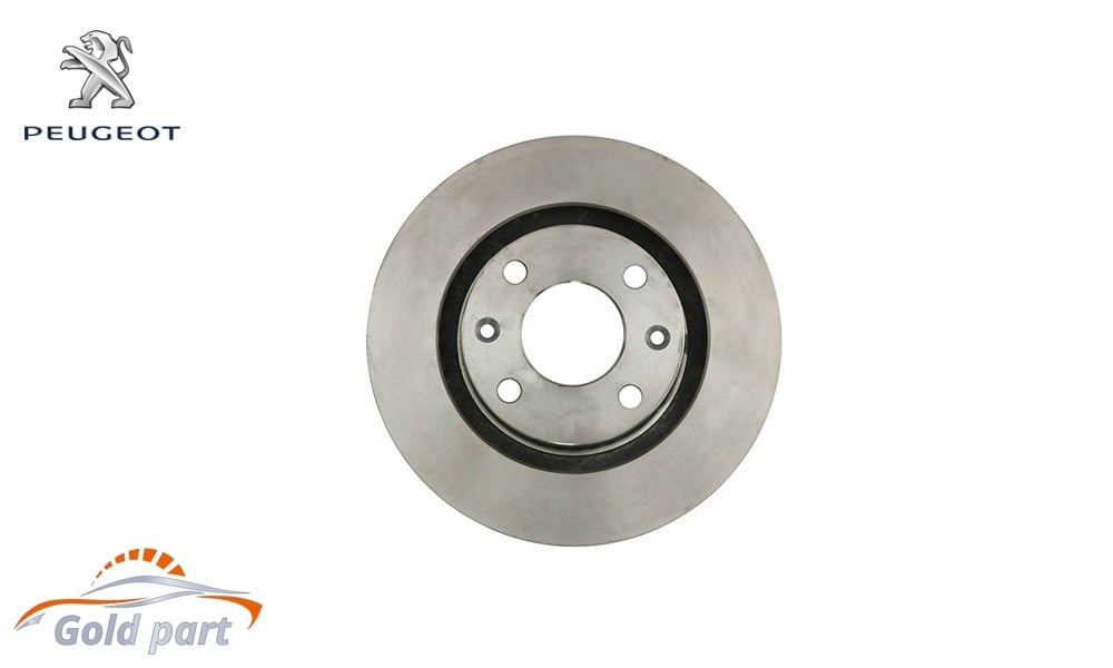 دیسک ترمز چرخ جلو پژو 206 - TU5