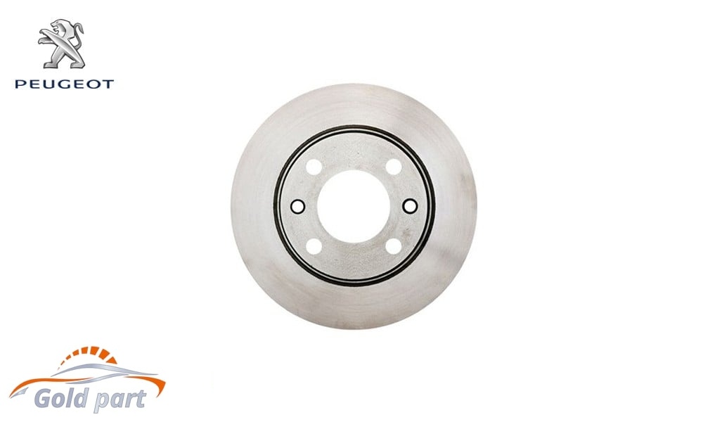 دیسک ترمز چرخ جلو پژو 206 - TU3