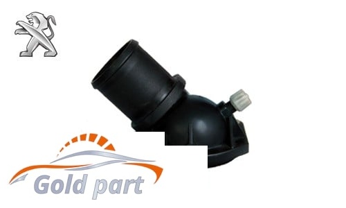 درب ترموستات با پیچ هواگیری پژو پارس