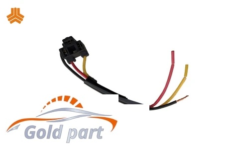 سوکت سه فیش چراغ جلو پلیمری پراید